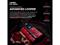 <b>BOSS RC-600 PEDALEIRA LOOPSTATION DELUXE PACK BOLSA TRANSPORTE BOSS CB-BU10</b> <b>BOSS RC-600 PEDALEIRA LOOPSTATION DELUXE PACK BOLSA TRANSPORTE BOSS CB-BU10</b>